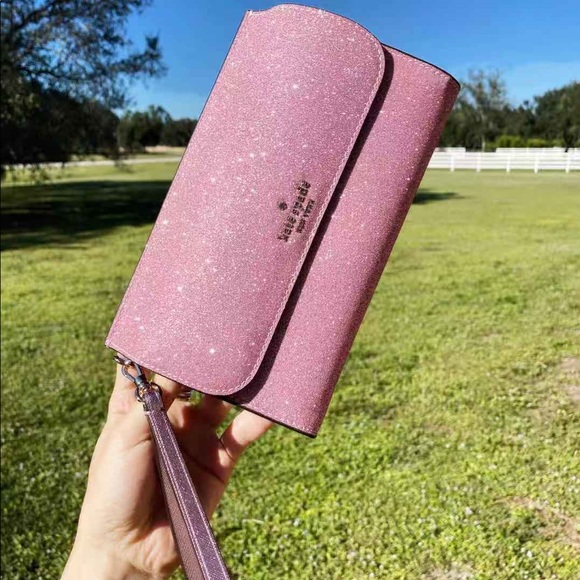 NewInBox-Kate Spade Glitter Wristlet - Picture 2 of 5